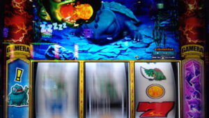 ガメラ2 赤7上段の逆押しプレイ