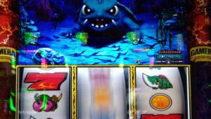 ガメラ2 BIG確定の逆押しの2確